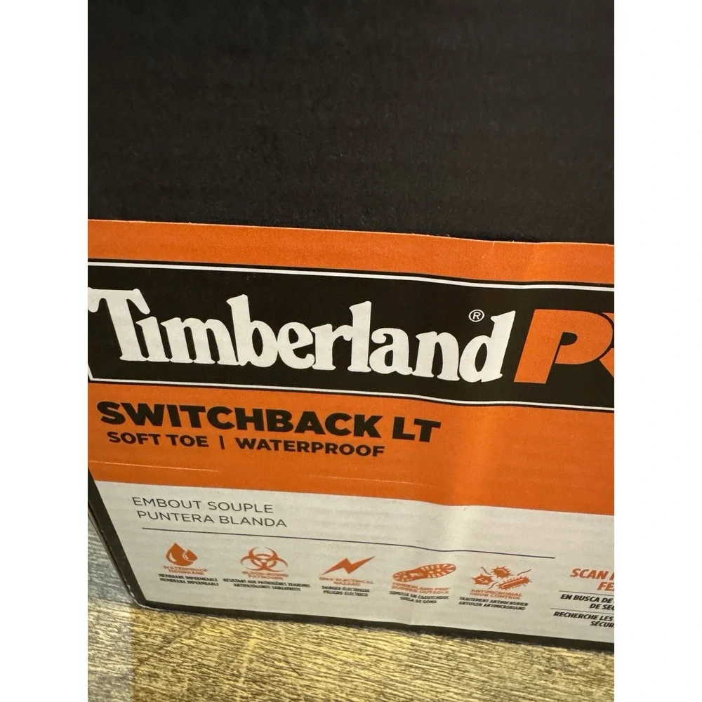 Timberland PRO Men's Switchback LT Soft Toe Waterproof Industrial Hiking‎ Work